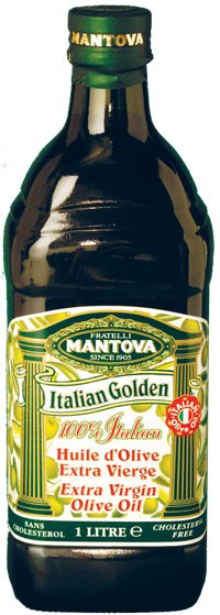 Huile d'olive extra vierge Mantova Golden