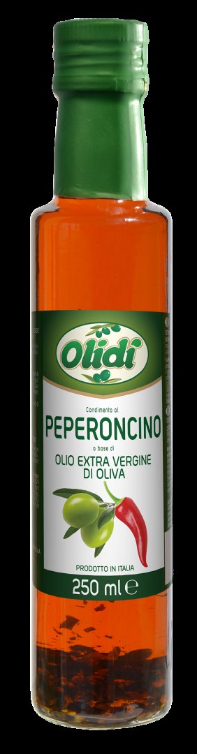 Huile d'olive extra vierge au piment Olidi