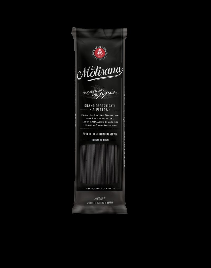 Spaghetti à l'encre de seiche