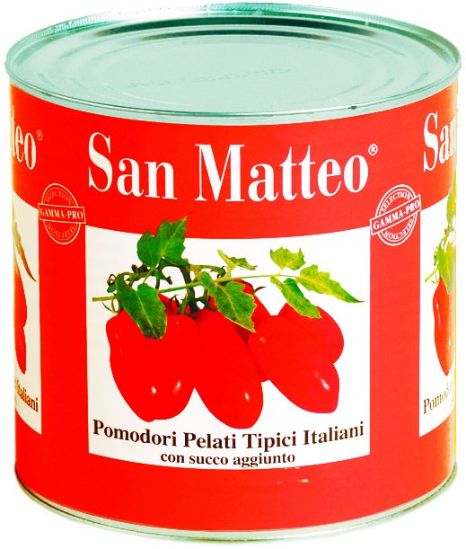 Tomates pelees San Matteo